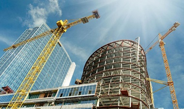 Construction of civil engineering works